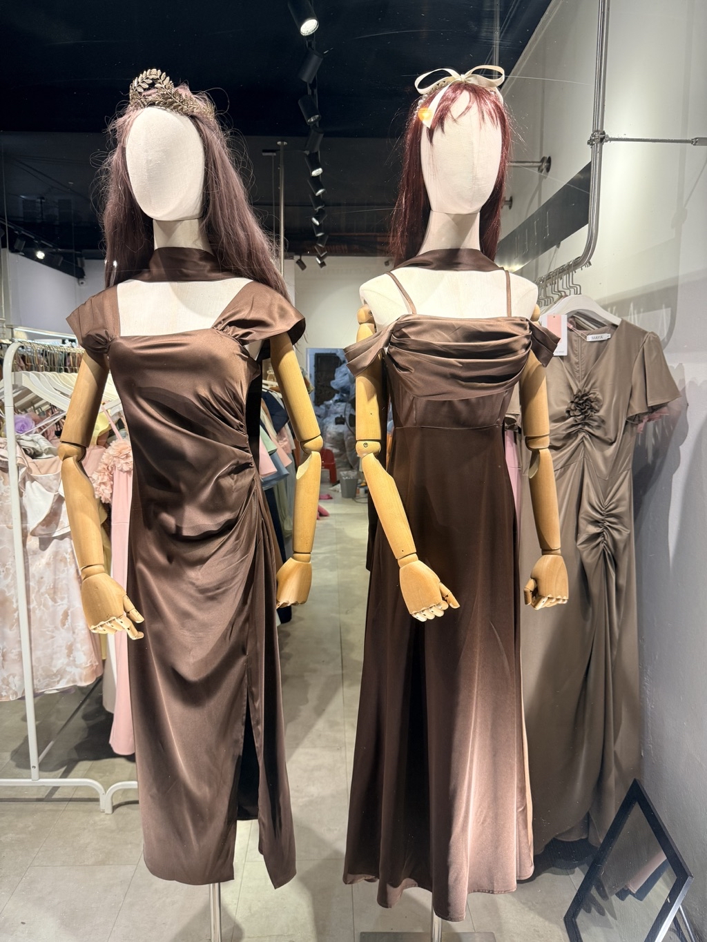G144 ชุดเพื่อนเจ้าสาว ชุดเดรสออกงานสาวอวบ ชุดไปงานแต่งานs-3xl | Shopee ...