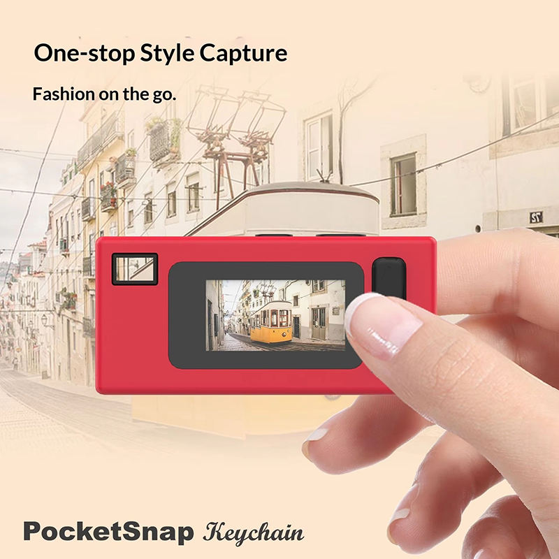 Pocket Snap mini thumb camera 1982 model กล้องจิ๋ว 1080P กล้องพวงกุญแจ ...