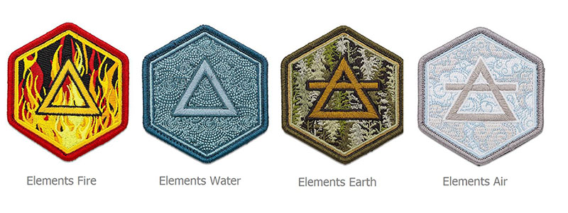 PDW Morale Patch Logo แพทช์รูปสัญลักษณ์ เวลโครด้านหลังติดกระเป๋า เสื้อ ...