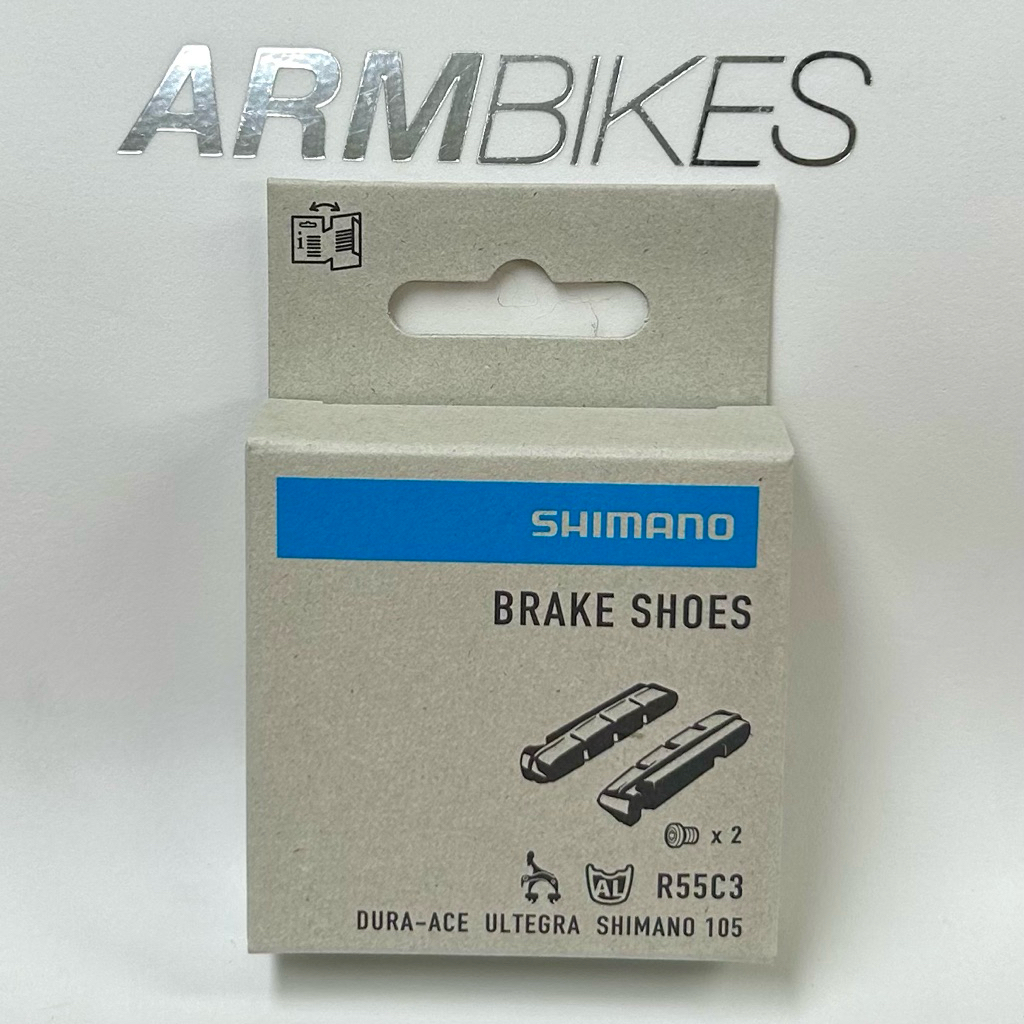 Shimano R55C3 ผ้าเบรก DURA-ACE รุ่น BR-7900 สำหรับขอบล้อมีเนียม ...