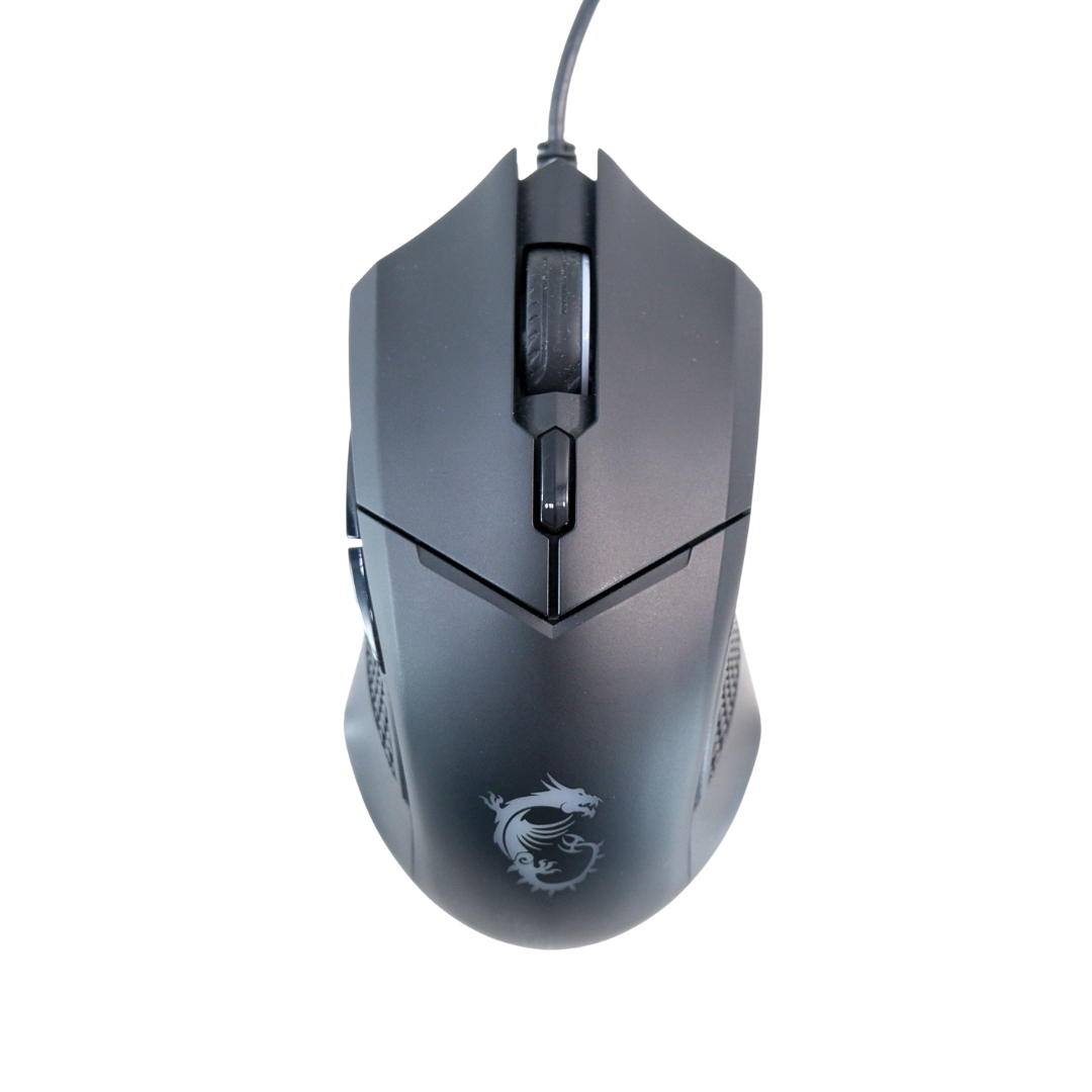 MOUSE (เมาส์) MSI CLUTCH GM08 (BLACK) P17133 | Shopee Thailand