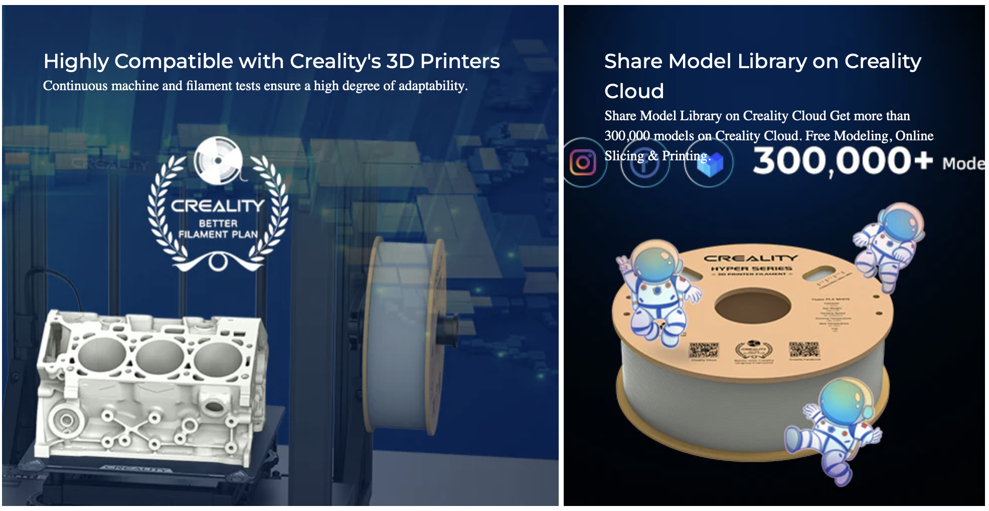 Creality PLA Hyper Series With Roll 1KG 1.75mm ปริ้นความเร็ว 300 มิล ...