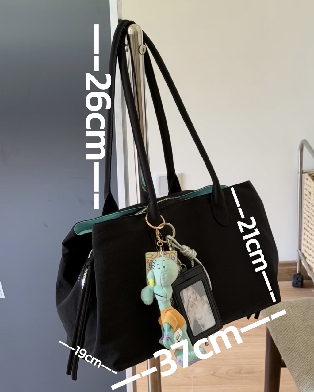 (มิ้น พร้อมส่งจากไทย) Oncyshop กระเป๋าสะพาย กระเป๋าไนลอน 2tone ใส่ ...