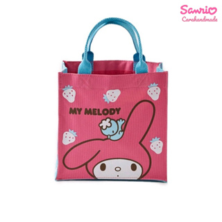 Sanrio ลิขสิทธิ์แท้ 100% กระเป๋าถือลายมายเมโลดี้ My Melody ♥️ โท้ท Tote ลายน่ารัก 💓ผ้าแคนวาส 💓