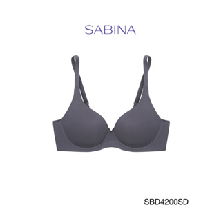 ภาพหน้าปกสินค้าSabina เสื้อชั้นใน (มีโครง) Seamless Fit รุ่น Perfect Bra รหัส SBD4200SD สีเทา ที่เกี่ยวข้อง