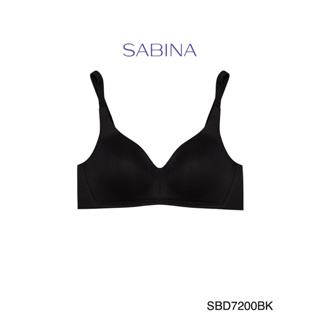 ภาพหน้าปกสินค้าSabina เสื้อชั้นใน Invisible Wire (ไม่มีโครง) รุ่น Perfect Bra รหัส SBD7200BK สีดำ ที่เกี่ยวข้อง