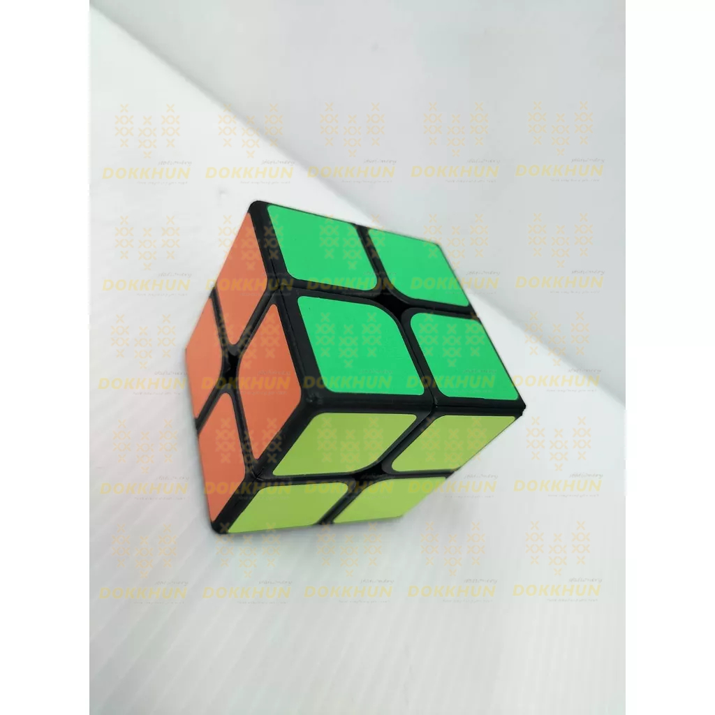 รูบิค-2x2-jiehui-cube-รูบิค-rubik-ขอบดำและไม่มีขอบ