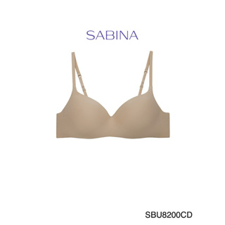 สินค้า Sabina เสื้อชั้นใน Invisible Wire (ไม่มีโครง) รุ่น Pretty Perfect รหัส SBU8200CD สีเนื้อเข้ม