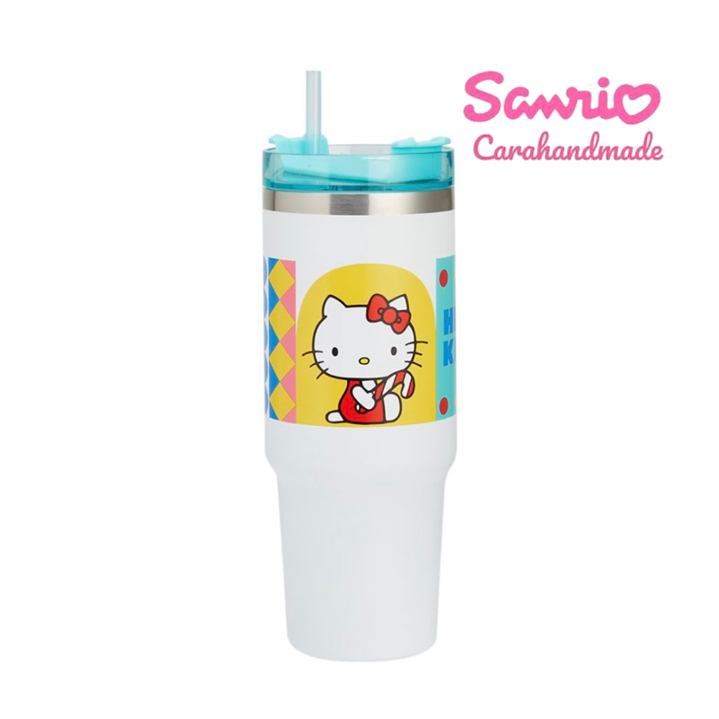 sanrio-แท้-คอลเลคชั่นใหม่-แก้วน้ำสุญญากาศ900ml-popart-hello-kitty-แก้วน้ำเก็บอุณหภูมิ-แก้วน้ำพกพา-yeti-เยติ