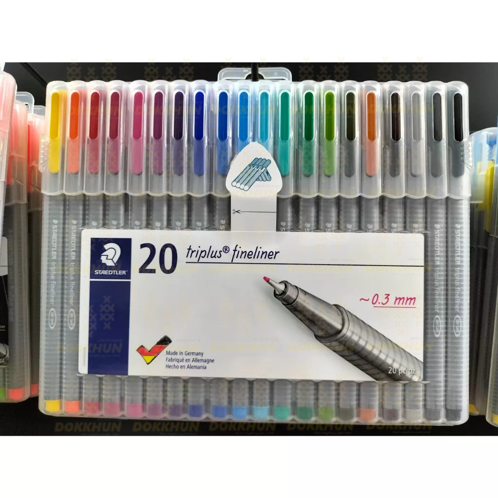 ชุดปากกาหัวเข็ม-staedtler-รุ่น-triplus-fineliner-334-sb20-ชุด-20-สี
