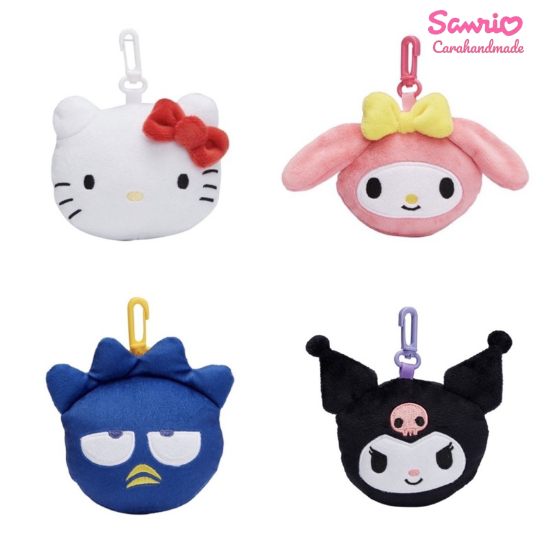 sanrio-สายห้อยแก้วตุ๊กตา-ลิขสิทธิ์แท้-ที่ใส่แก้ว-พวงกุญแจ-kitty-bad-badtz-my-melody-kuromi-สายห้อยแก้ว-ที่ถือแ้ว