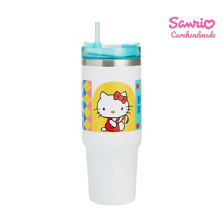 SANRIO ลิขสิทธิ์แท้ คอลเลคชั่นใหม่ ! แก้วน้ำสุญญากาศ900ML  POPART Hello Kitty 💓 แก้วน้ำเก็บอุณหภูมิ 💓แก้วน้ำพกพา 💓💓เยติ