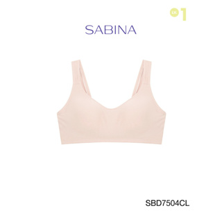 สินค้า Sabina เสื้อชั้นใน Invisible Wire (ไม่มีโครง) รุ่น Perfect Bra รหัส SBD7504CL สีเนื้ออ่อน
