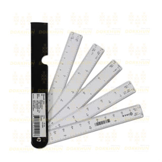 ไม้สเกลพับ 19 ซม. อินคา INCA Folding Scale Ruler ไม้สเกล