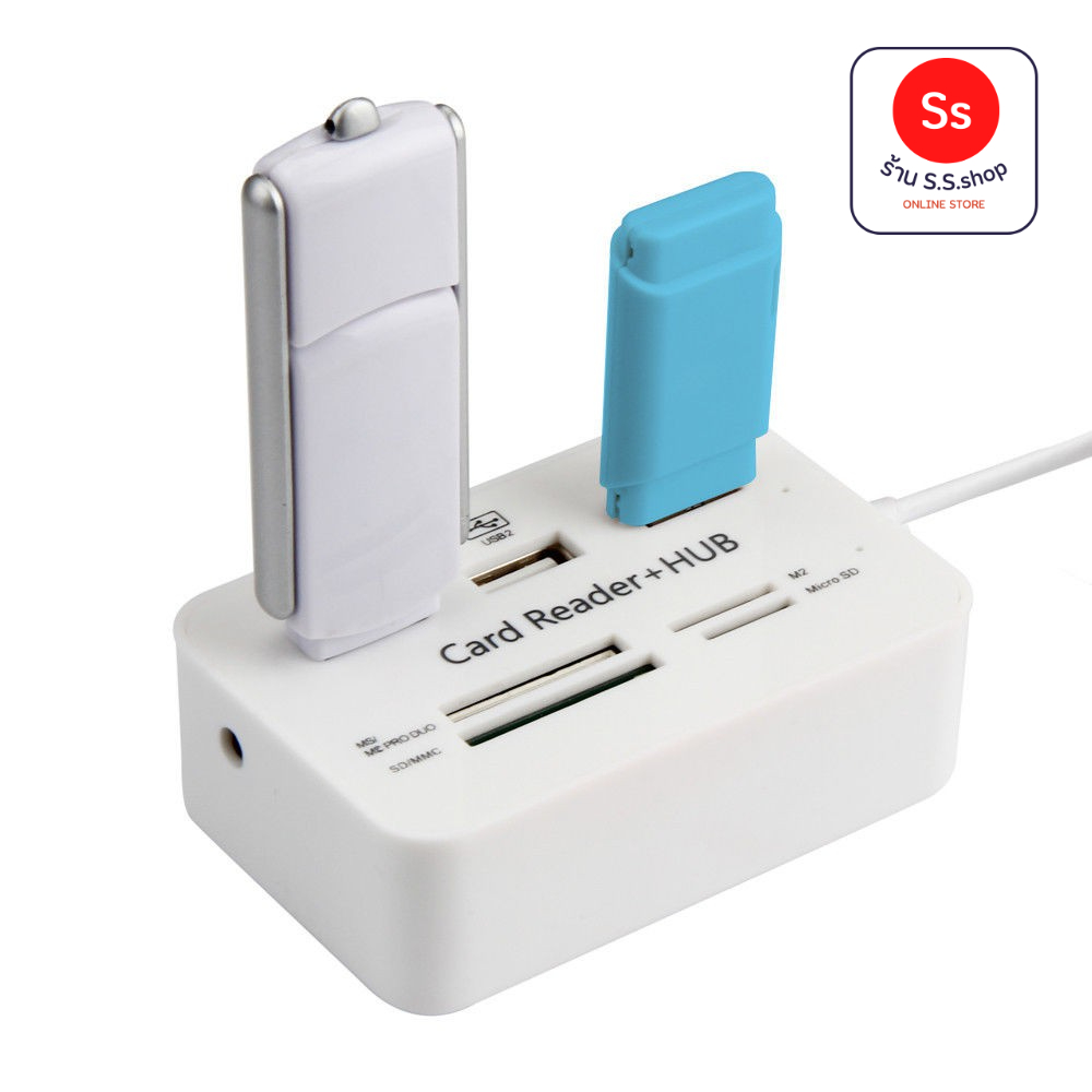 Micro USB Hub Combo 2.0 3 Ports Card Reader High Speed Multi USB ...
