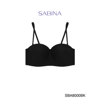 สินค้า Sabina เสื้อชั้นใน (มีโครง) รุ่น Doomm Doomm รหัส SBA8000BK สีดำ