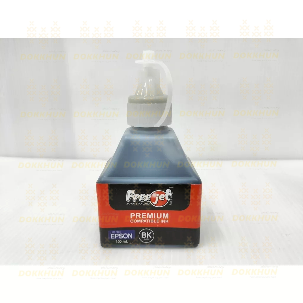 freejet-epson-น้ำหมึกชนิดเติมเครื่องปริ้น-epson-ขนาด-100ml