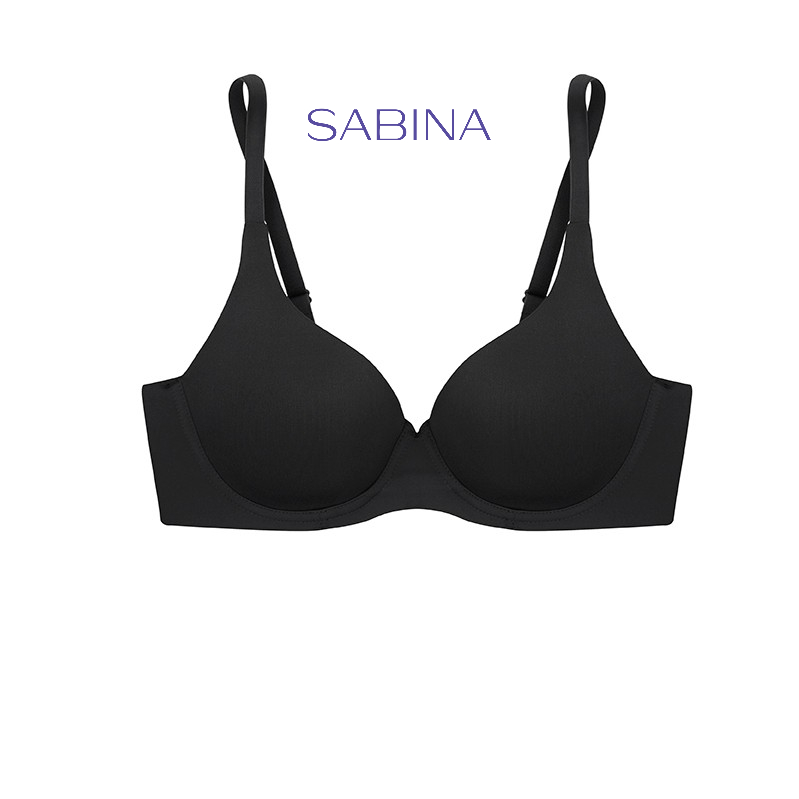 ภาพหน้าปกสินค้าSabina เสื้อชั้นใน (มีโครง) Seamless Fit รุ่น Perfect Bra รหัส SBD4200BK สีดำ