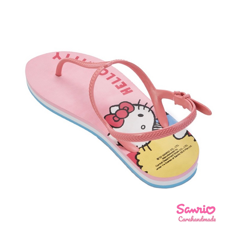 sanrio-รองเท้าแตะหนีบรัดส้น-hello-kitty