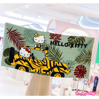 SANIO แท้ 💓ผ้าขนหนู SANRIO ผ้าขนหนู Hello Kitty Tiger 25 x 50 นิ้ว💓ผ้าเช็ดตัว💓ผ้าเช็ดผม💓ผ้าขนหนูผู้ใหญ่💓ผ้าขนหนูเด็ก