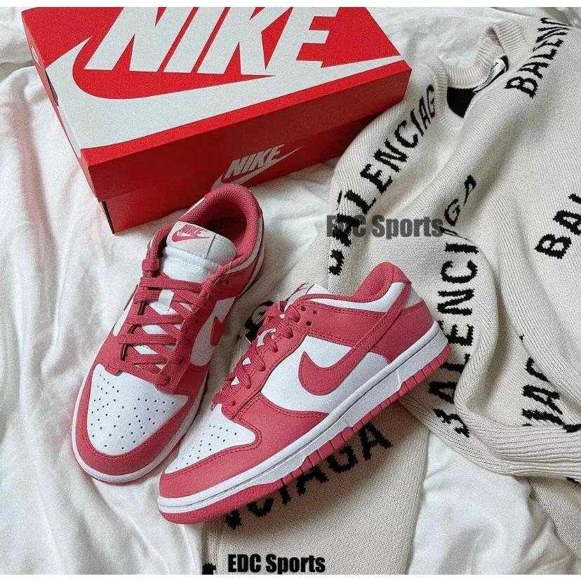 ของแท้-100-nike-dunk-low-w-archeo-pink-atmosphere-pink-pink-oxford