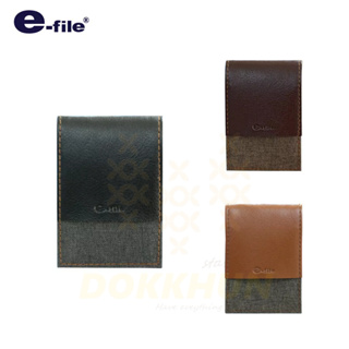 e-file (อี-ไฟล์) สมุดเก็บการ์ด สมุดนามบัตรโทเลโด้ รหัส CD46 กระเป๋าเก็บการ์ด เก็บนามบัตร สมุดนามบัตร (คละสี)