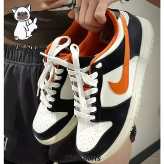 ของแท้ 100% Nike Dunk Low PRM "Halloween" (GS) วันฮาโลวีน Sneakers