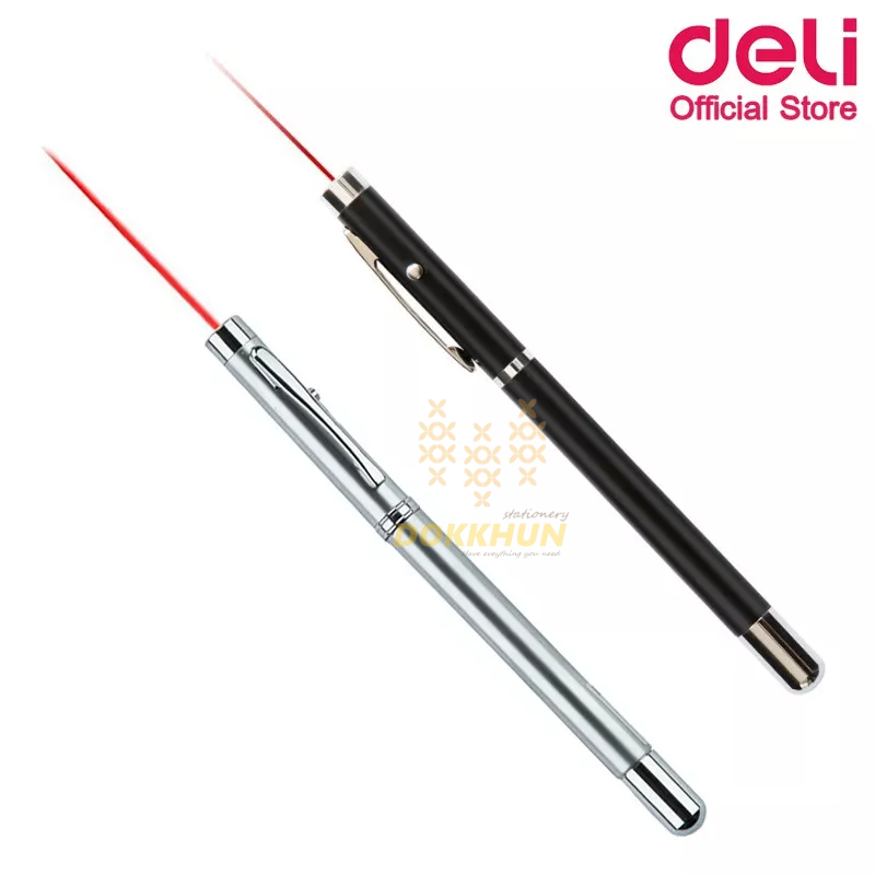 deli-3934-laser-pen-ปากกาเลเซอร์-ยืดได้-เหมาะสำหรับห้องประชุมหรือสำนักงาน-ปากกาเลเซอร์-จำนวน-1-ชิ้น