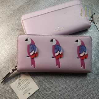 พร้อมส่ง Kate Spade Flock Party Large Continental Wallet (WLRU 6242)