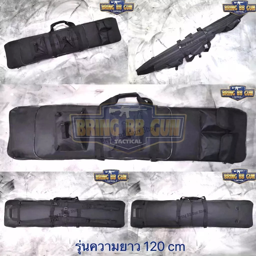 ภาพหน้าปกสินค้ากระเป๋าปืนยาว B2 ขนาด 85 และ 120 เซนติเมตร จากร้าน bringbbgun บน Shopee