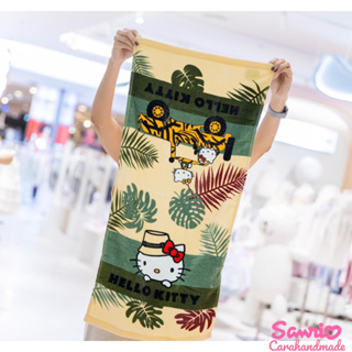 sanrio แทั 💓ผ้าขนหนูนุ่มๆ ลายคิตตี้💓Hello Kitty Tiger💓16x32 นิ้ว💓