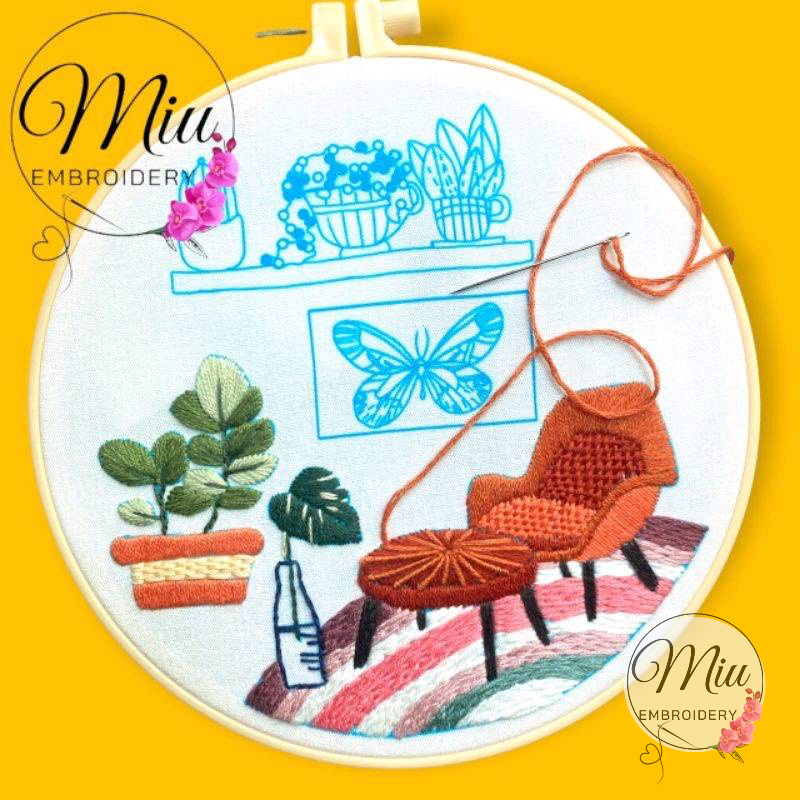 ชุดปักลายเฟอร์นิเจอร์-ขนาด-20cm-furniture-designs-embroidery-kit-20cm