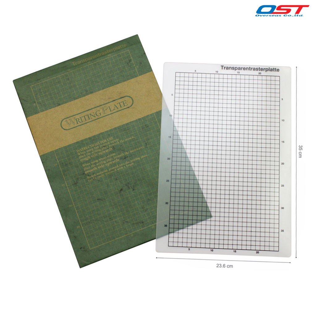 แผ่นรองเขียน แผ่นรองตัด (Writing Plate) ขนาด 23.6x35x0.07 CM ผลิตจาก ...