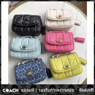 OUTLET💯 Coach แท้ CA086 หมอน madison กระเป๋าผู้หญิง/กระเป๋า messenger ผู้หญิง/กระเป๋าสะพายแฟชั่น