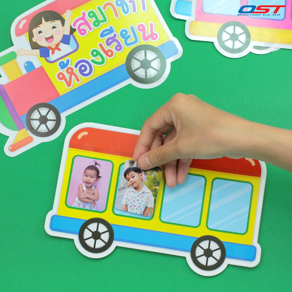 ชุดจัดบอร์ด รถไฟ สมาชิกในห้องเรียน (ติดรูปสมาชิกห้องเรียน) | Shopee Thailand