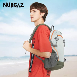 NURGAZ เป้สะพายหลังความจุขนาดใหญ่ / เป้พักผ่อนประจำวันสำหรับการเดินป่า / กระเป๋านักเรียนที่เบาและระบายอากาศได้ดี