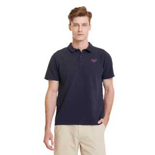 ภาพหน้าปกสินค้าKhaki Bros - Polo T-Shirt - เสื้อโปโลแขนสั้น - KM23K012 - Navy(L) ที่เกี่ยวข้อง