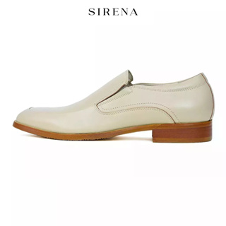 สินค้า PAUL & SIRENA รองเท้าหนังแท้ ส้น 1.5 นิ้ว รุ่น OLIVER สีงาช้าง | รองเท้าหนังผู้ชาย