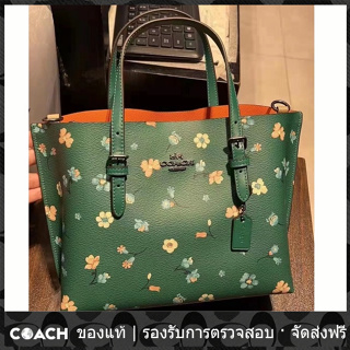 OUTLET💯 Coach แท้ C8613 C8217 ใหม่ [ Mollie Tote 25 ] Tote Bag กระเป๋าสะพายสุภาพสตรี