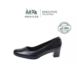 ภาพหน้าปกสินค้าPOLO CLUB รองเท้าหนัง รุ่น P1909 สีดำ | รองเท้าคัดชูผู้หญิง ที่เกี่ยวข้อง