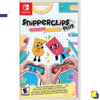 [+..••] NSW SNIPPERCLIPS PLUS: CUT IT OUT, TOGETHER! (เกม Nintendo Switch™🎮)