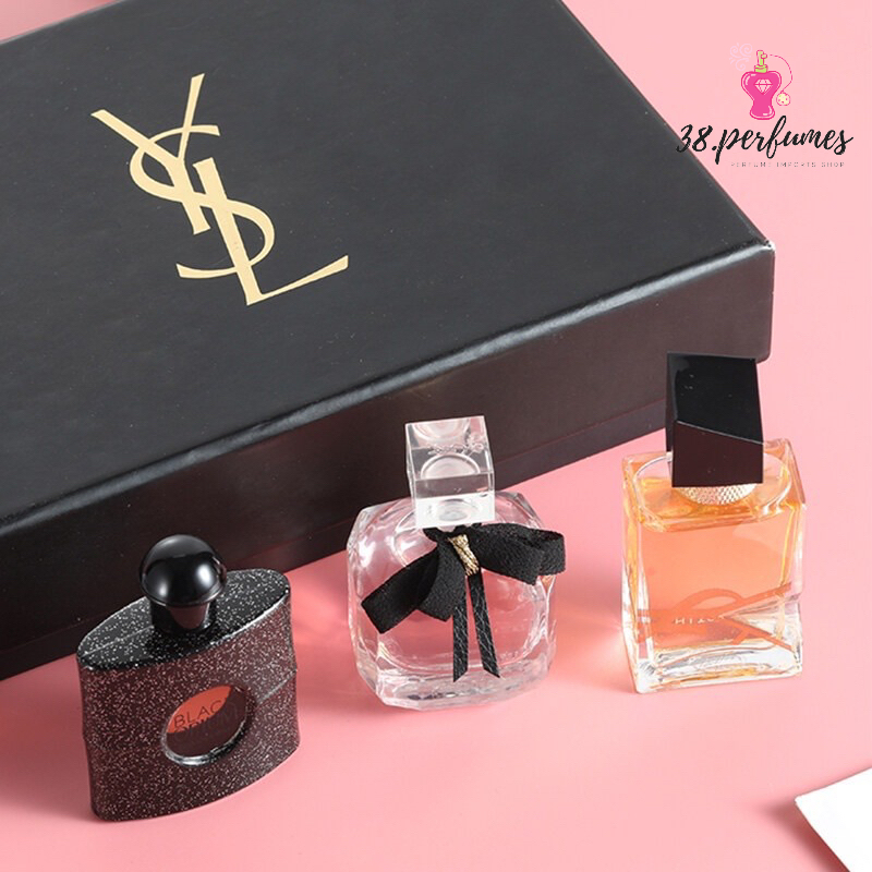 เซตน้ำหอม-ysl-สายน้ำหอมห้ามพลาด-ได้ทั้ง-3-กลิ่นเลยจ้า-หอมทุกกลิ่น-อุปกรณ์กล่อง-พร้อมส่งทุกวัน