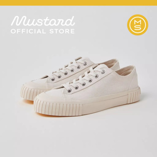 ภาพขนาดย่อของสินค้าMustard Sneakers Bumper 2.0 Vintage White รองเท้าผ้าใบ