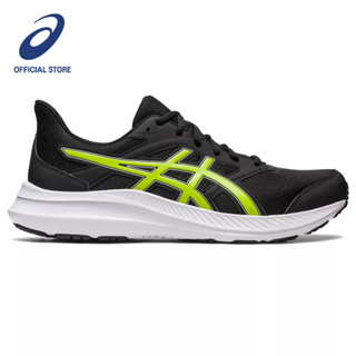 ASICS :  JOLT 4 MEN RUNNING ผู้ชาย รองเท้าวิ่ง ของแท้  BLACK/LIME ZEST