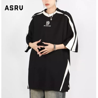 ASRV แขนสั้นผู้ชายมาตรฐานแฟชั่นแบรนด์กระแสน้ำวัยรุ่นนิยมใหม่คอกลมเมืองสไตล์เสื้อยืดญี่ปุ่น