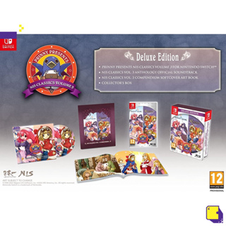 [+..••] NSW PRINNY PRESENTS NIS CLASSICS VOLUME 3 [DELUXE EDITION] (เกม Nintendo Switch™ 🎮 )