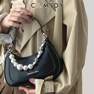 Camidy สไตล์ตะวันตกผู้หญิงสไตล์ใหม่มุกไหล่ crossbody ใต้วงแขนยอดนิยมแฟชั่นเกาหลีขนาดเล็ก