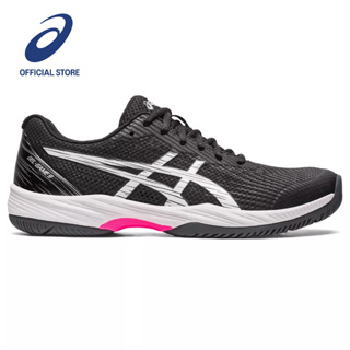 ASICS :  GEL-GAME 9 MEN CPS  ผู้ชาย รองเท้าเทนนิส ของแท้  BLACK/HOT PINK