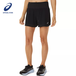 ASICS :  VENTILATE 2-N-1 3.5IN SHORT WOMEN RUNNING ผู้หญิง กางเกงขาสั้น ของแท้  PERFORMANCE BLACK