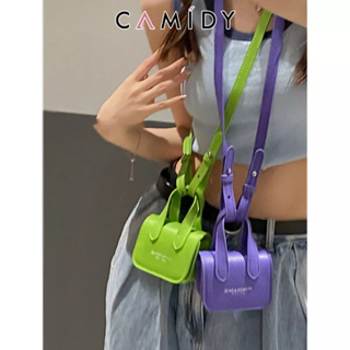 Camidy มินิช่องออกแบบความรู้สึกกระเป๋าแฟชั่นใหม่ทั้งหมดตรงกับกระเป๋าร่อซู้ลพื้นผิวคุณภาพสูงของผู้หญิง